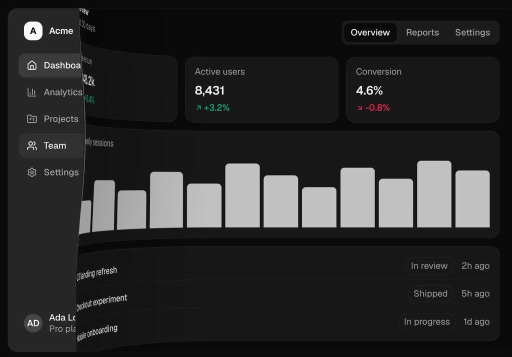 Canvas UI