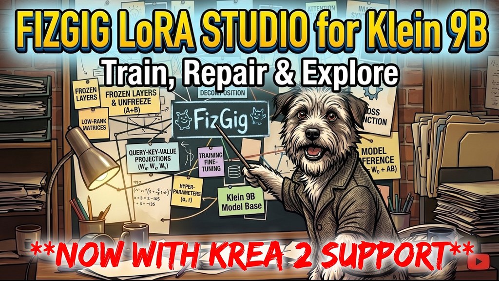 Fizgig LoRA Studio — watch the full video tutorial