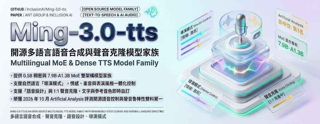 Ming-3.0-tts Logo