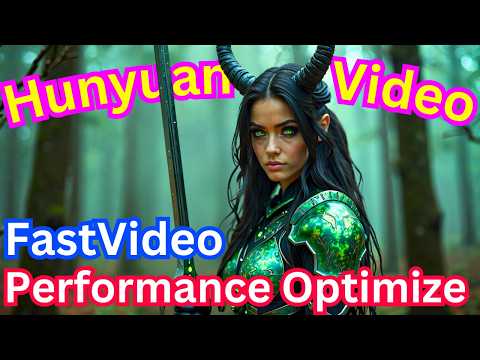 Hunyuan Video In ComfyUI With FastVideo Framework To Optimize Performance For Local AI Video Model