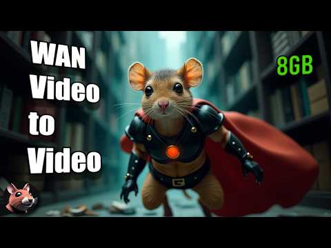 Fast Video-to-Video with WAN and Loom in ComfyUI