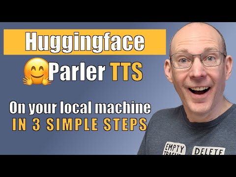3 steps to run HuggingFace 🤗 &quot;Parler TTS&quot; AI Voice on your local machine