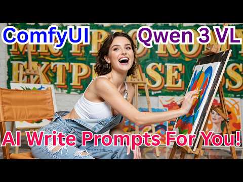 ComfyUI Qwen 3 VL Create Powerful Prompts For Image And Video Generation
