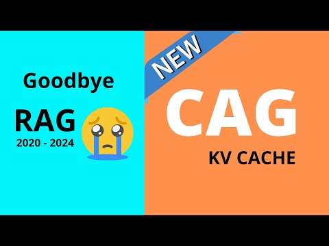 Goodbye RAG - Smarter CAG w/ KV Cache Optimization