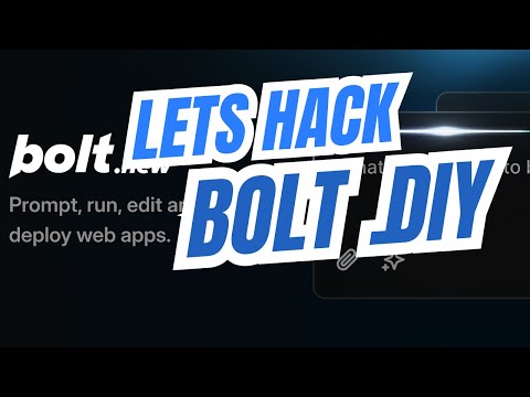🎯 Let’s Hack Bolts! | Optimize Bolt.diy Using Prompt Engineering 🚀
