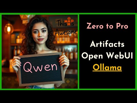 Master Qwen2.5 Coder Artifacts like a PRO with Ollama and Open Web UI!