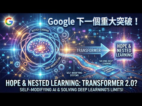 Google Nested Learning 挑戰深度學習極限，引爆 AI 記憶新時代