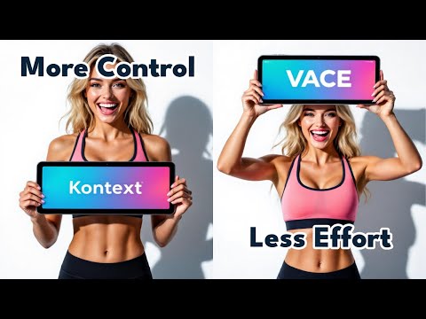 VACE First Last + Kontext: KeyFrame Animation When You Only Have One Frame! ComfyUI Tutorial &amp; Demos