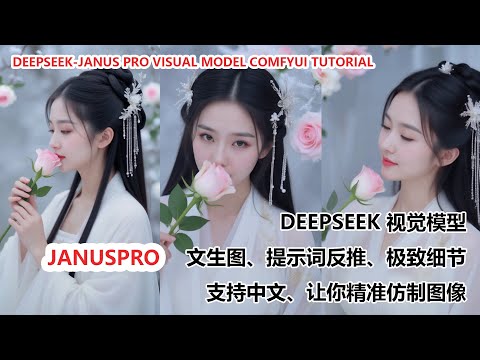 Janus Pro:视觉模型ComfyUI实战教程，图像/视频生成全面提升！|Janus Pro ComfyUI Tutorial - Image &amp; Video Generation !